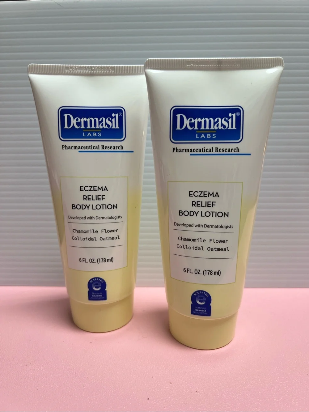 2 Dermasil Eczema Relief Body Lotion - Chamomile NEW